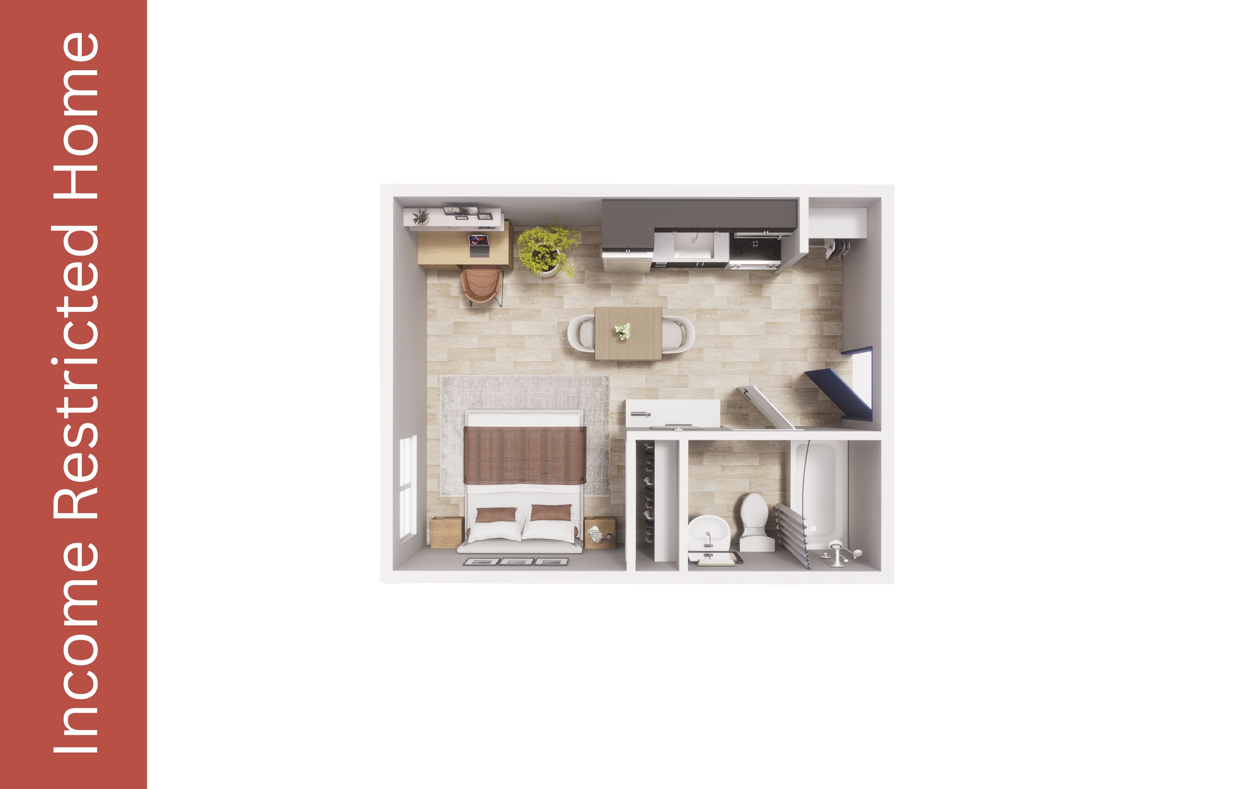 Studio - S2 - MFTE - Maude - Affordable